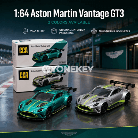 Aston Martin Vantage GT3 1:64 metal model awtoulag, sowgatlyk