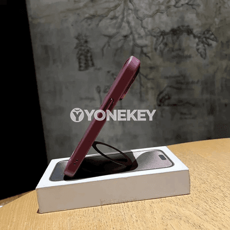 iPhone üçin Magsafe açyk telefon gaby, tekiz durujyly zarba goraýjy model