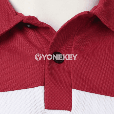 Erkekler üçin zolakly uzyn ýeňli köýnek, gündelik stil