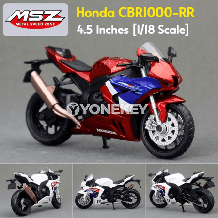 Honda CBR1000RR 1:18 metal ýol motosikli modeli