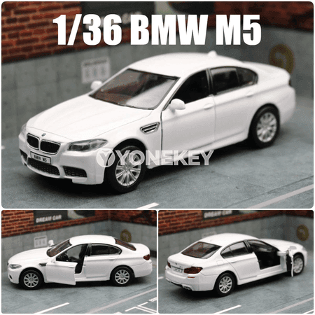 1:36 BMW M5 model awtoulag, çagalar üçin metal kolleksiýa ugry