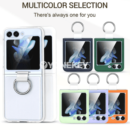 Samsung Z Flip 3/4/5 üçin halkaly goragly telefonly örtük