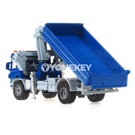 1:50 kranly ýük maşyny diecast metal model oýunjak