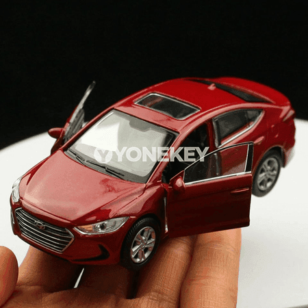 Hyundai Elantra metal model awtoulag, 1:36, çocuklar üçin