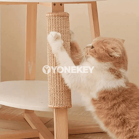 Mämişi düşekli sisal pişik dyrnaçak tagtasy