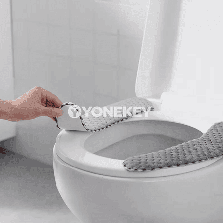 Universal hajathana oturgyç örtügi — ýumşak, ýyly, O şekilli