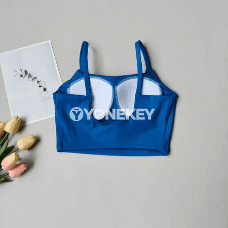 Zenanlar üçin dem alýan sport bra, padly, ýokary amatly