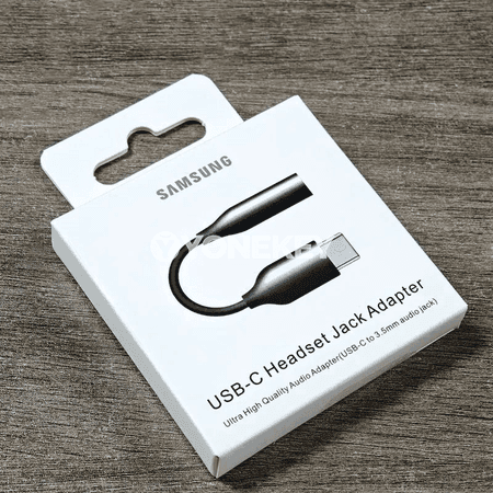 Samsung USB Type-C — 3.5mm audio adapter, nauşnik üçin