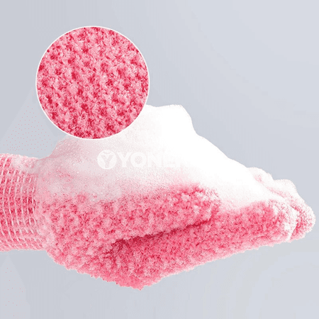 Bedeni arassalamak üçin 2 sany wannada gantsy, peeling we massaž üçin