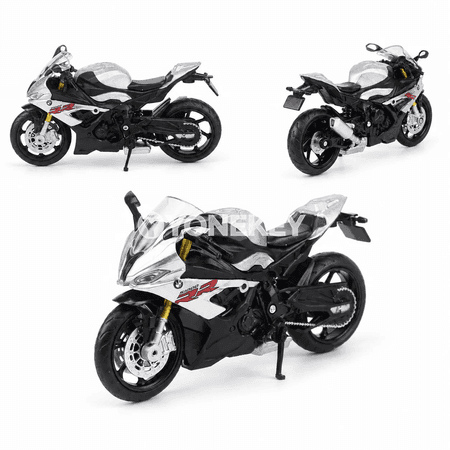 1:18 metal motosikl modeli, kolleksiýa we sowgat üçin