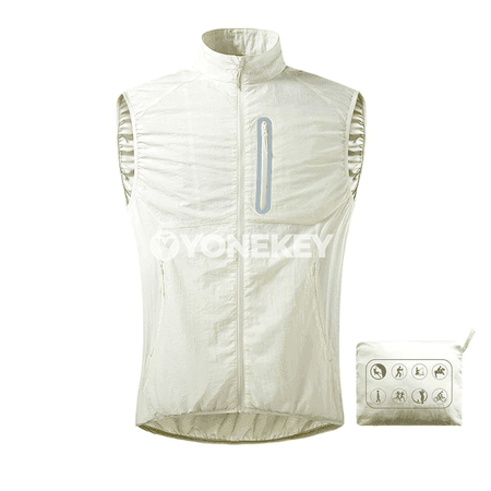 LNGXO suw geçirmeýän ýeňil unisex iş we gezelenç jileti