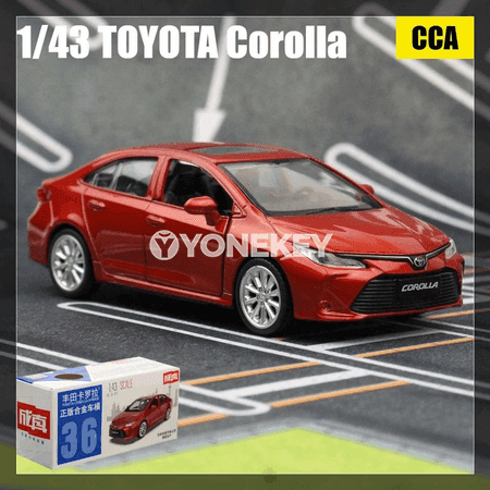 Toyota Corolla Hybrid 1:43 metal model awtoulag oýnawy
