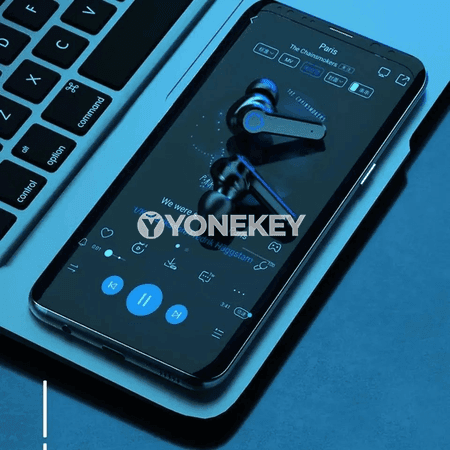 M19 Bluetooth simsiz sport nauşnik, LED displeýli, mikrofonly