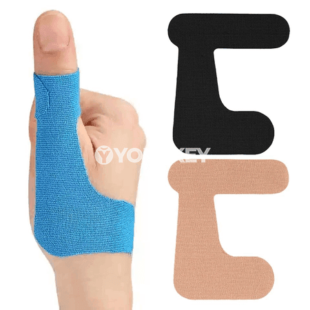 Barmak we aýak barmagy üçin ýelmeşýän sport lenti, 10 sany