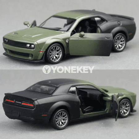 Dodge Challenger SRT Jailbreak metal model awtoulag, 1:36