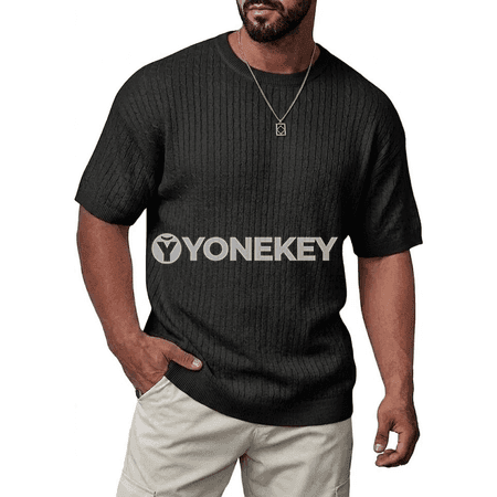 Tomus üçin erkekleriň ýeňil trikotaj futbolkasy, gysga ýeňli