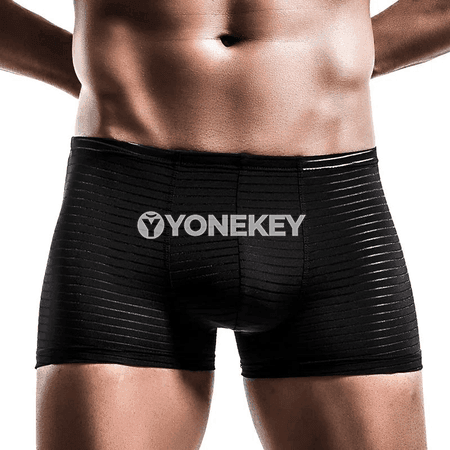Erkekler üçin dem alýan, destekli boxer içki eşik