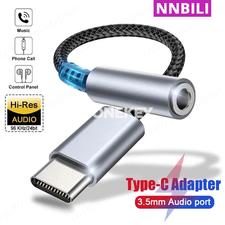 USB-C – 3.5 mm ses adapteri, HiFi audio öwrüjisi