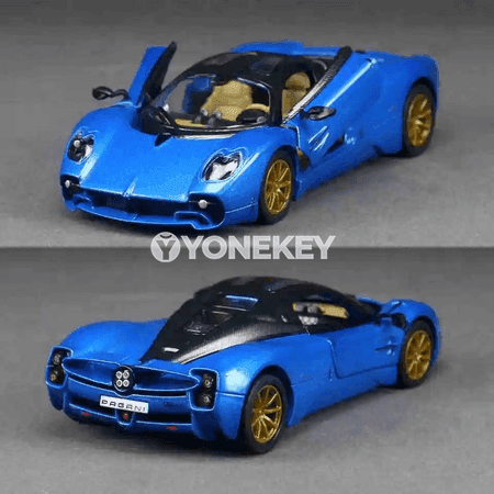 Pagani Utopia Coupe 1:36 metal modeli, çekilýän oýnawaç awtoulag