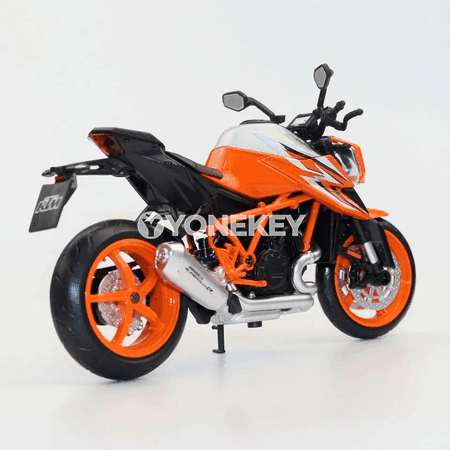 KTM 1290 Super Duke R 2022 metal motosikl modeli 1:12