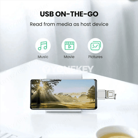 Universal Type-C to USB 3.0 OTG adapter, 1-10 sany, çalt birikdiriş