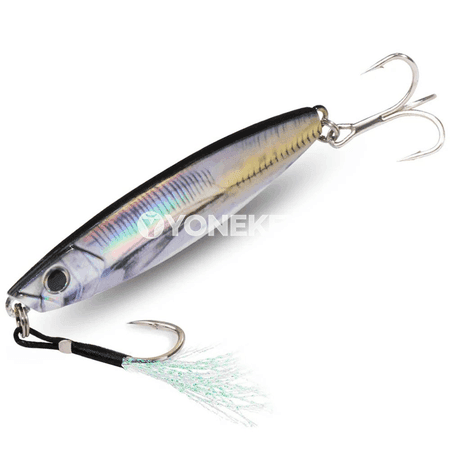 Metal jig balyk öýkünmesi 30g/40g/60g, uzaaga zyňylýan önüm