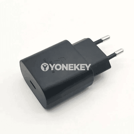 Samsung 25W PD çalt zarýad beriji adapter, Type-C kabel bilen