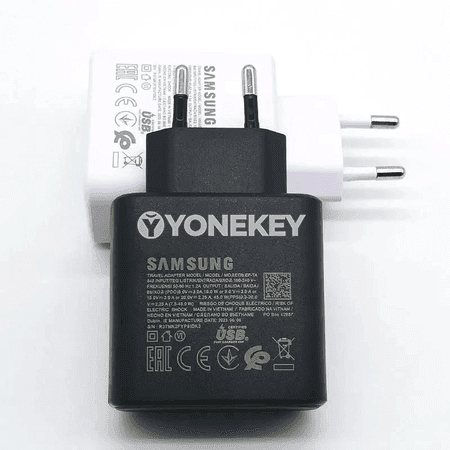 Samsung 45W çalt zarýad beriji adapter, 1.8 m Type-C kabel bilen