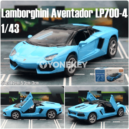 Lamborghini Aventador LP750-4 SV 1:36 metal maşyn modeli, sowgat
