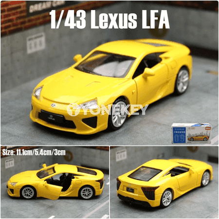 Lexus LFA 1:43 metal mini awtoulag modeli, çagalar we kolleksiýa üçin