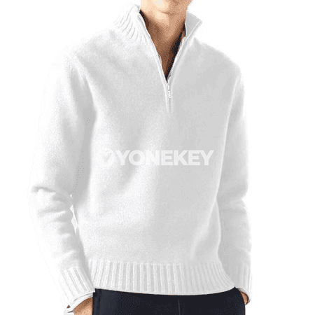 Erkekler üçin ýyly turtlenek switer – güýz-gyş üçin