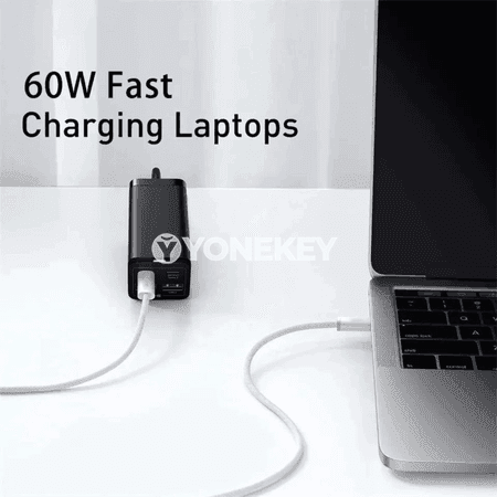 NNBILI USB-C — iPhone 15 Pro Max üçin çalt zarýad kabeli, 60W