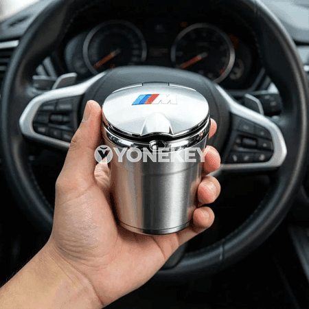 BMW üçin LED yşykly awtoulag kültabagy we zibil gapjygy