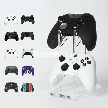 Akril gamepad görkeziji stend — Switch, PS5, Xbox üçin universal