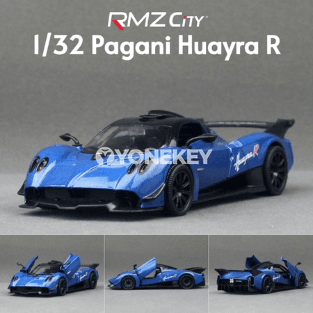 Pagani Huayra R 1:32 metal awtoulag modeli, sesli yşykly
