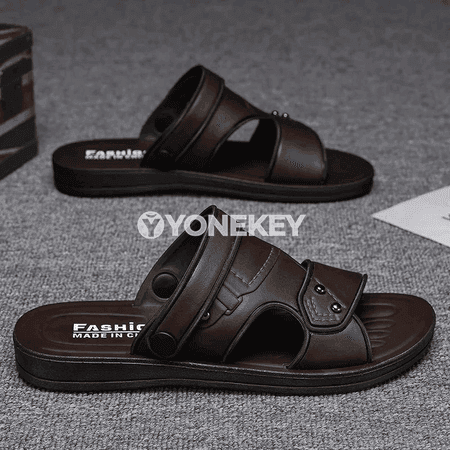 Erkekler üçin tomus sandal we şypbyk, rahat plýaž aýakgaby