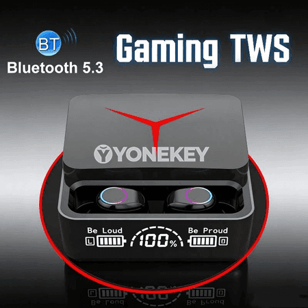 TWS M90 simsiz Bluetooth nauşnik, oýun we gündelik ulanyş üçin