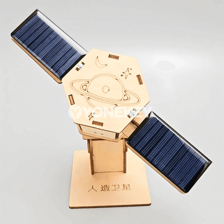 Güneş energiýaly hemra modeli, 3D agaç jigsaw gurluşyk toplumy