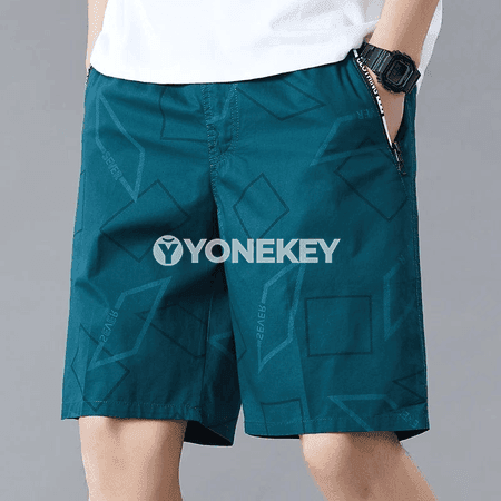 Erkekler üçin tomusky golf şortikleri, giň kesim, jübüli