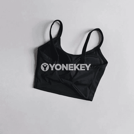 Zenanlar üçin dem alýan sport bra, padly, ýokary amatly