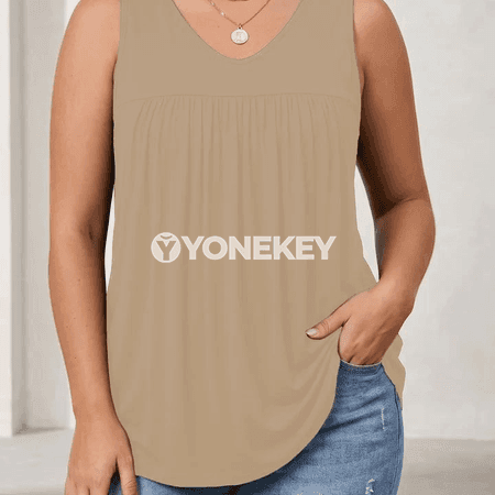 Zenanlar üçin ýeňsiz, plisli plus size futbolka
