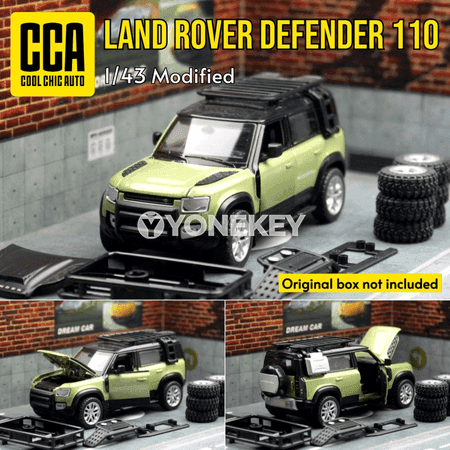 Land Rover Defender 1:43 metal model awtoulag, kolleksiýa üçin sowgat