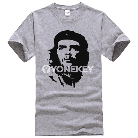 CHE GUEVARA erkekler üçin tomuslaýyn çaply 100% pagta futbolka