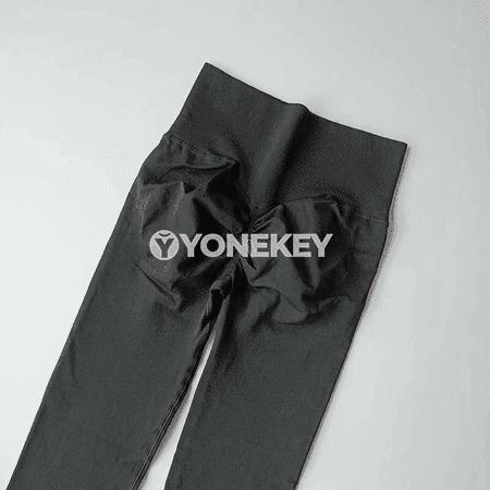 Zenanlar üçin ýokary belli dikinsiz sport leggins – göteriji, rahat