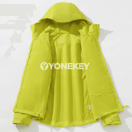 LNGXO uniseks suw geçirmeýän ýyly softshell jaket, gezelenç üçin