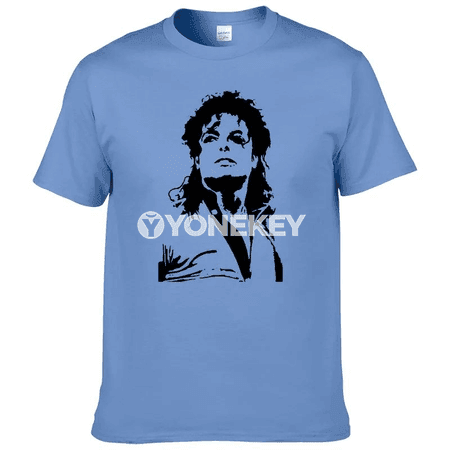 Tomus Michael Jackson erkek futbolkasy, çaply, gysga ýeň