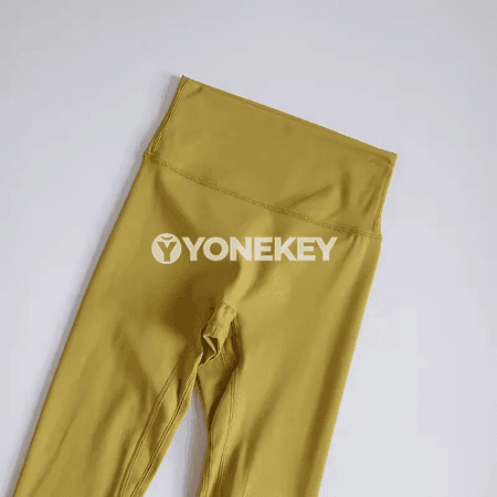 Zenanlar üçin ýokary elastikli sport leggins, ýokary bil, ýoga we fitnes üçin