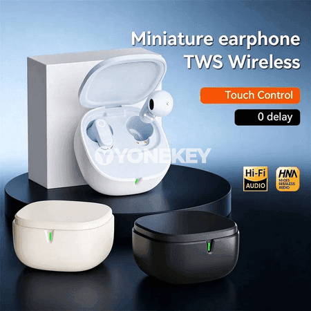Bluetooth simsiz gulaklyklar, HiFi, pes gijikme, mikrofonly