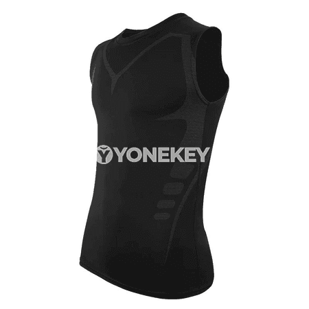 Erkekler üçin ýeňil sport ýeleksiz maýka, çalt gurýan tank-top