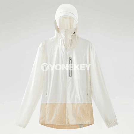 LNGXO suw geçirmeýän, UV goraýjy erkek-zenan ýeňil jaket